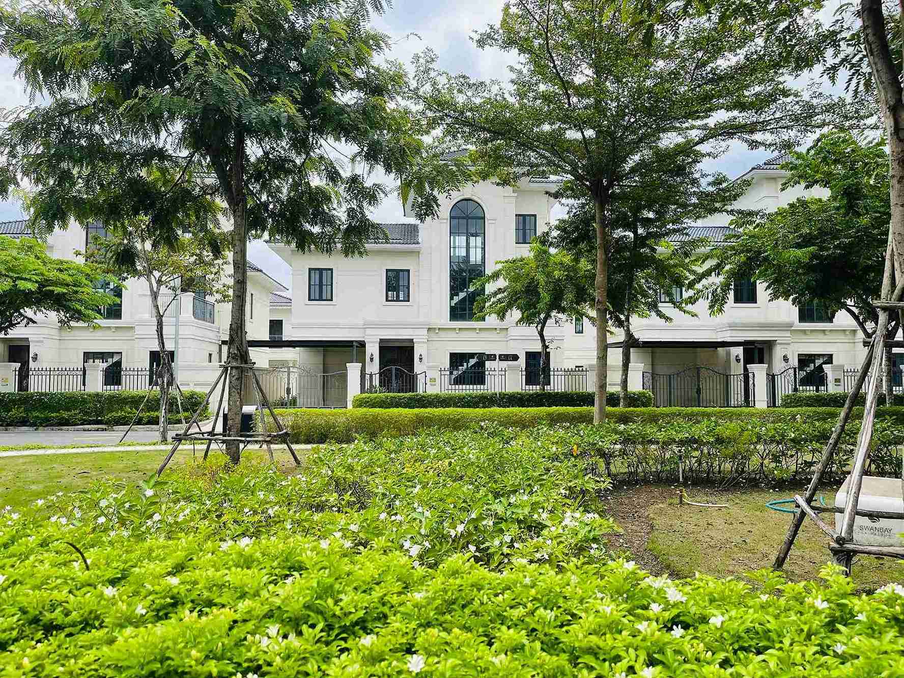 Biet thu Don lap Swanbay kieu Phap