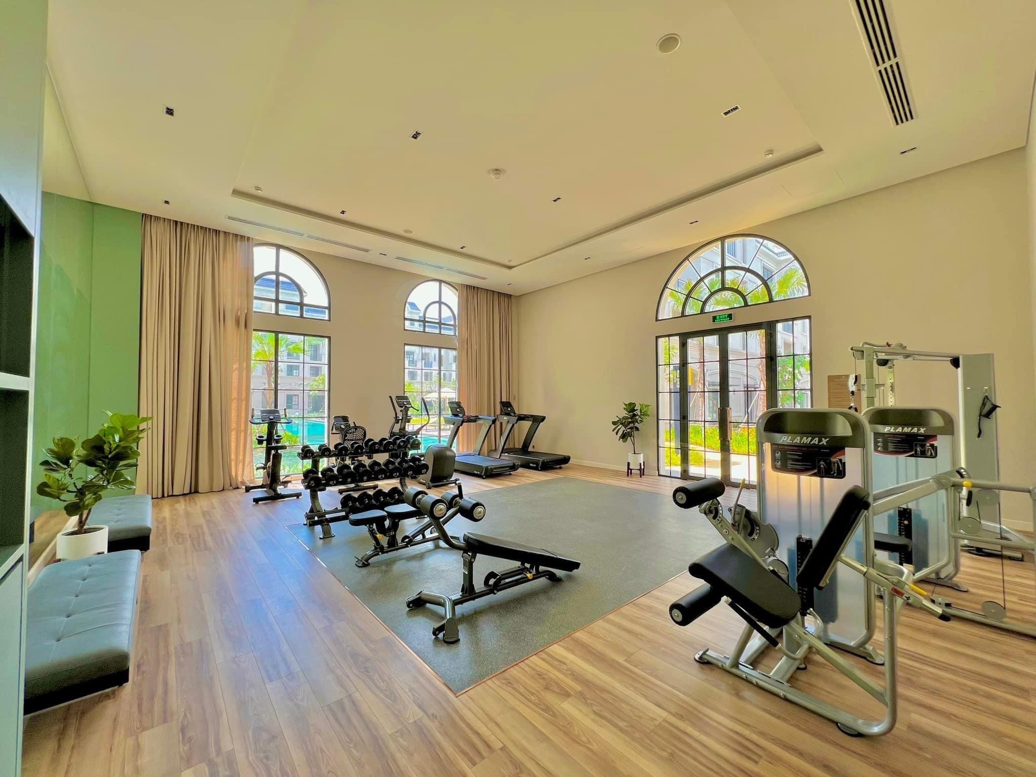 Phong gym can ho Swanbay